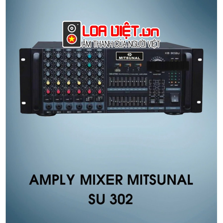 Amply liền Mixer Mitsunal SU302 - Chính hãng - 08.666.43629